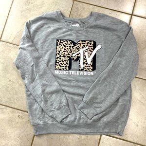 Gray MTV sweatshirt